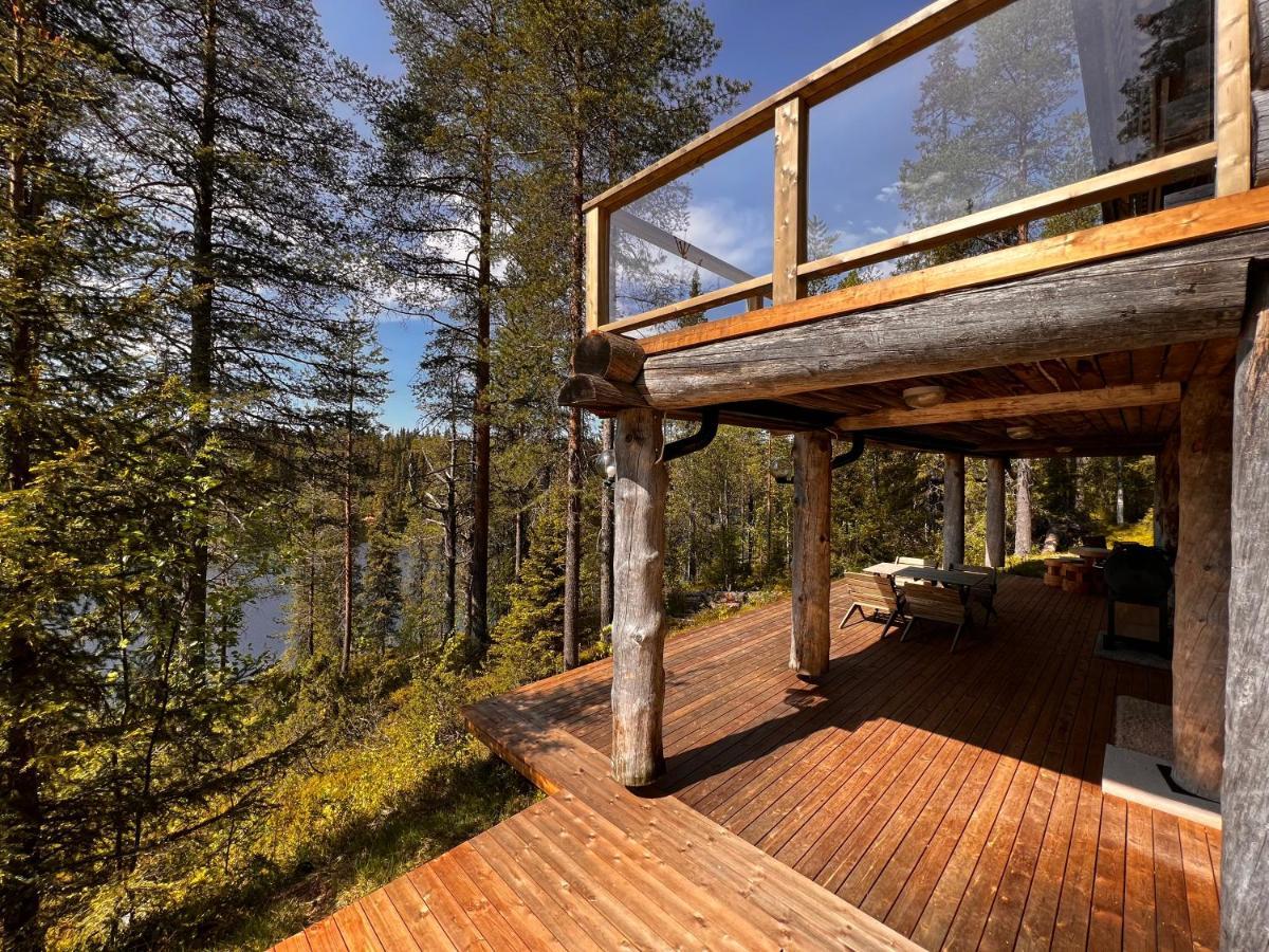 Porontima Lake House In Pure Rukatunturi Nature Exterior photo